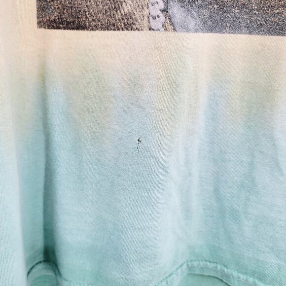 Notorious B.I.G. Biggie Smalls Red, Yellow, Green Tie-Dye Graphic Rap Tee Sz 2X - Picture 4 of 5